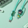 GENSHIN IMPACT Natlan Multicolor Pixel Series Soft Rubber Data Cable