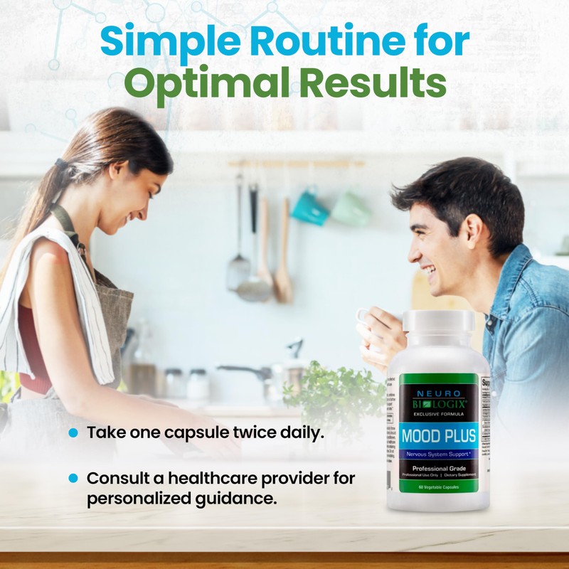 Neuro biologix Mood Plus Complete Mood Support Supplement - Calming