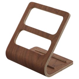 山崎実業(Yamazaki) リモコンラック ブラウン 約W15×D12×H15.5cm リン RIN リモコン 収納 天然木 6492