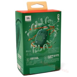 JBL Clip 4 ECO Green Portable Wireless Bluetooth Waterproof Speaker Carabiner