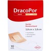 Dracopor Wound Dressing 3.8 x 3.8 cm Sterile Skin Coloured