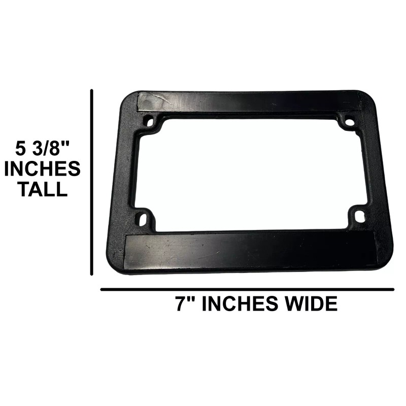 OwnTheAvenue Italy World Country Flag Motorcycle License Plate Frame