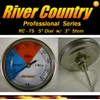 River Country 5" Dial (RC-T5) Adjustable BBQ, Grill, Smoker Thermometer