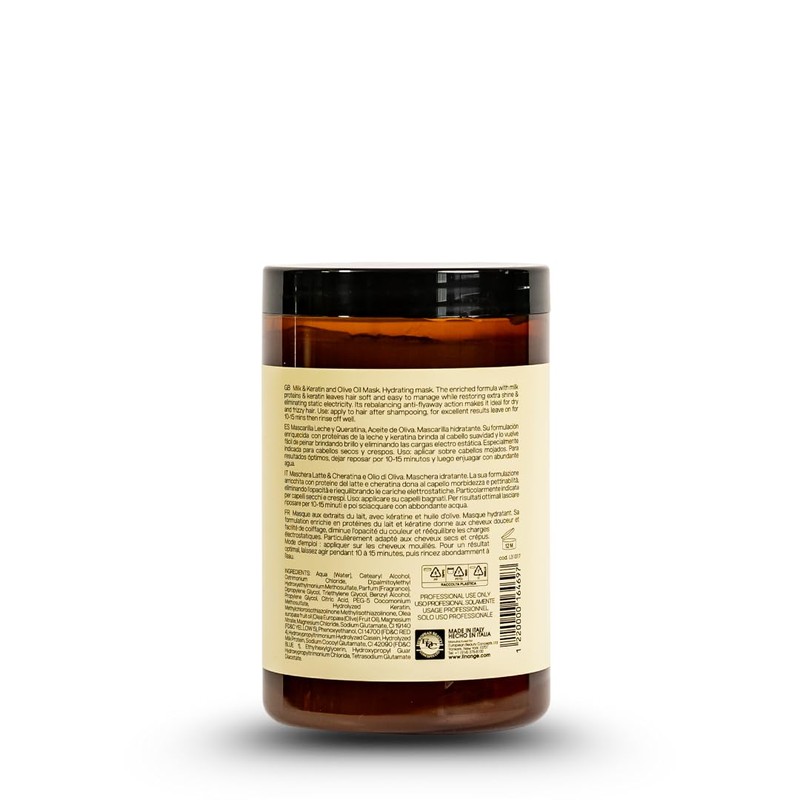 Hydranourish Shampoo (965ML), Mask (1000ML) Set ; Milk & Keratin,