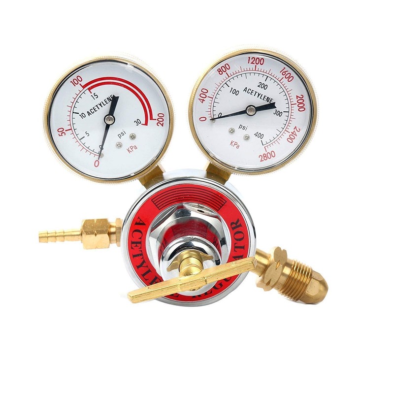 YaeKoo 2 Piece Dual Welding Gas Gauges Oxygen (CGA-540) and