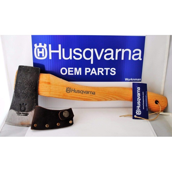 Morocca OEM 576926401 13 in Curved Hatchet with Leather Sheath