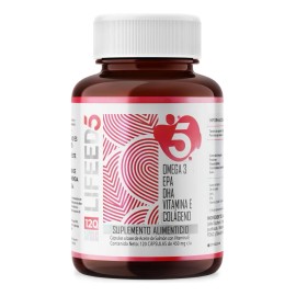 Omega 3 Aceite De Salmon Oil Epa Dha 120 Cápsulas Colágeno Sabor 120 cápsulas para 120 días