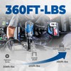 Dong Cheng 20V Brushless Impact Wrench, Max Torque 360 ft-lbs