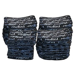 HARZOLE UP-201G60 60pcs tire Repair Patch 30PC 1-3/4" x 1-3/4" 45 x 45mm, 30PC 2-1/8" x 2-1/8" 54 x 54mm