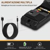 Naissgo Illuminazione per bersaglio, freccette, illuminazione per bersaglio, linea di