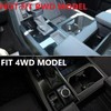 Fewshaw Carbon Fiber Central Control Gear Shift Panel Cover Trim