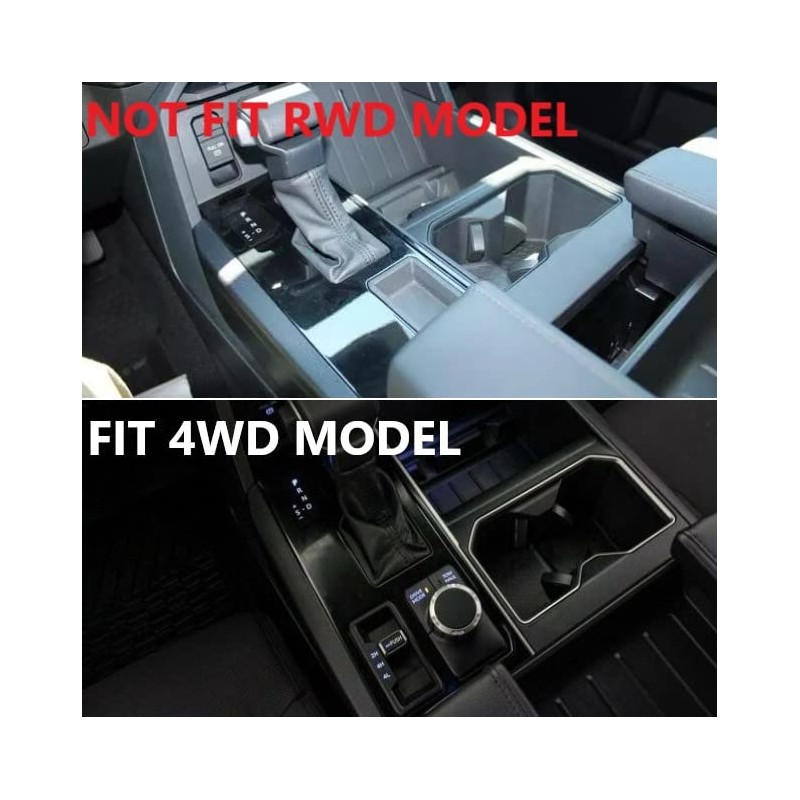 Fewshaw Carbon Fiber Central Control Gear Shift Panel Cover Trim