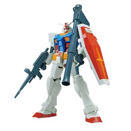 ENTRY GRADE Mobile Suit Gundam RX-78-2 Gundam (Full Weapon Set) 1/144 Scale Color-Coded Plastic Model