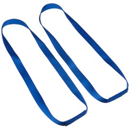 Kijima 303-0081B Motorcycle Parts for Securing Sub-Belts, Set of 2, Load Capacity 1102.3 lbs (500 kg), Blue