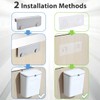 3pcs Adhesive Hooks for Hanging Trash Can