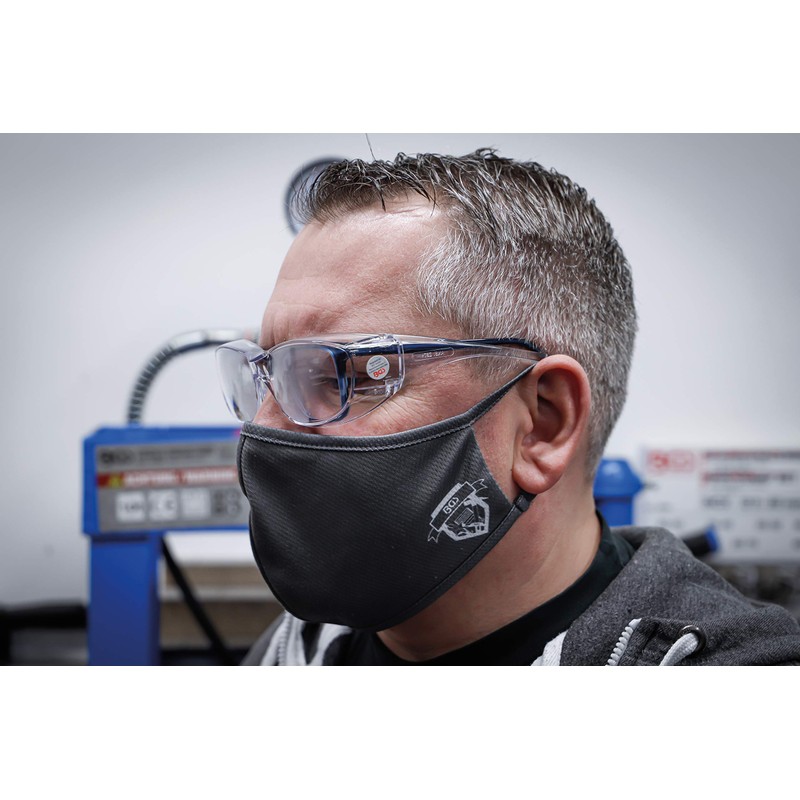 BGS 3701 Safety Glasses Transparent for Construction Site, Laboratory, Workshop
