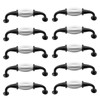 FarBoat 10Pcs Cabinet Handles Ceramic Pulls Antique Funiture Hardware for