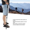 Hiker Hiking Pole Adjustable Telescopic Outdoor Walking Stick Elderly Non