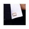 Charles William Stunning Silver and Gold Cufflinks and Tie Clip