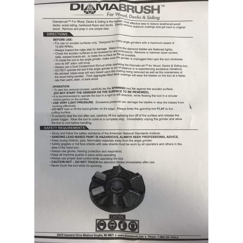 Wood Deck Removal Tool 4-1/2 in.