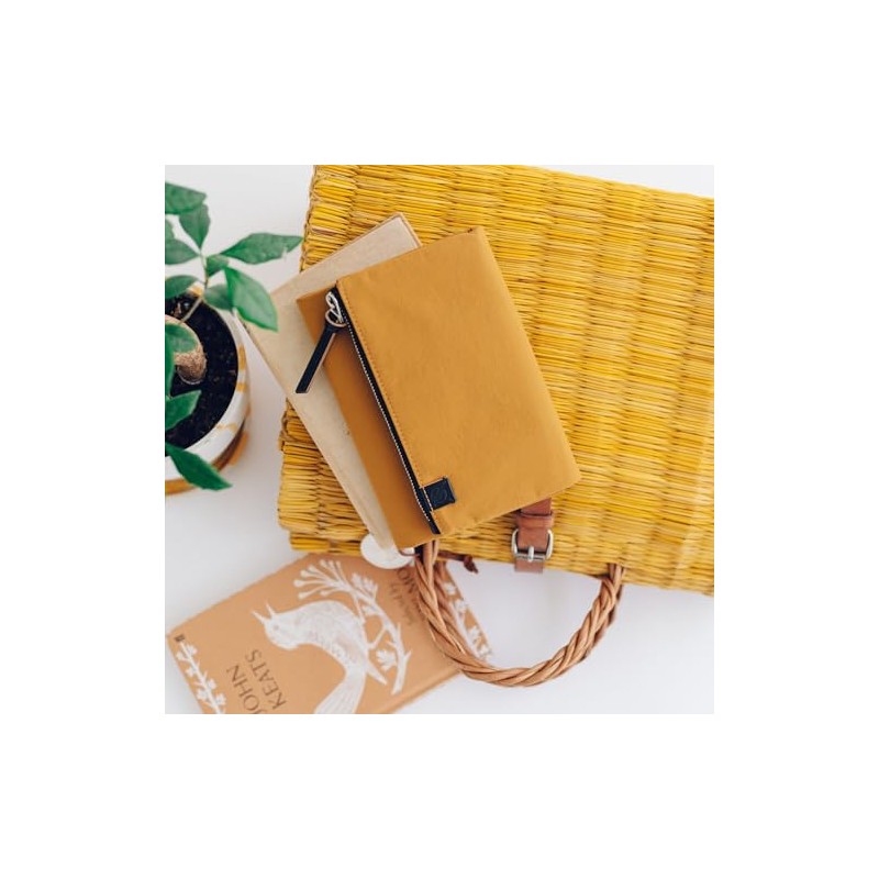 Nearly Daily Notebook Original (A6) Notebook Cover tragen/mustard