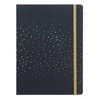 Confetti A5 Refillable Notebook in Charcoal, 115117