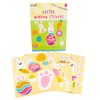 abeec Easter Window Stickers – Includes 6 Sheets of Easter
