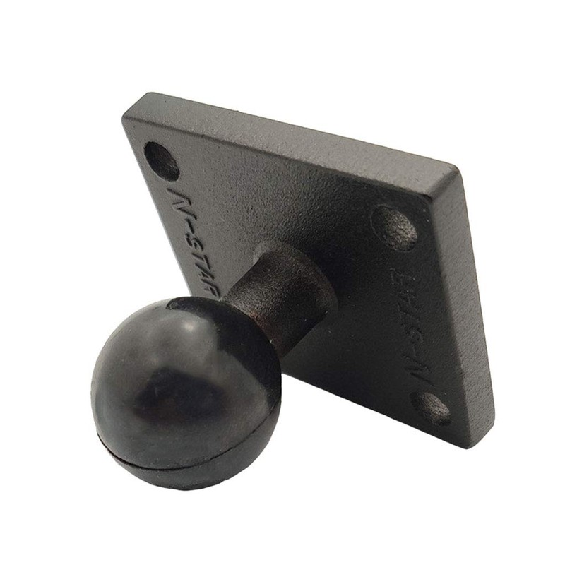 zkm Aluminium Square Mount Base mit Kugelkopf für Ram Mount