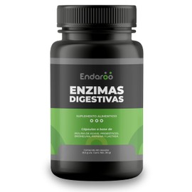 Enzimas Digestivas  Suplemento Alimenticio  Apoyo a la Digestión, Absorción de Nutrientes y Bienestar Digestivo  Uso Diario  Sin Aditivos             