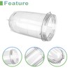Replacement Cross Blade + 16oz Cup Set for Magic Bullet,
