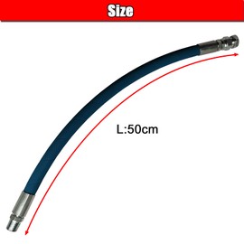 SHOOSHINE Engine Drain Port Oil Changing Hose, 3/8" NPT Adapter, High-Temperature 300°F, 700 PSI, 20" Length, Replacement for STAN1438 1723165SM 116-4924