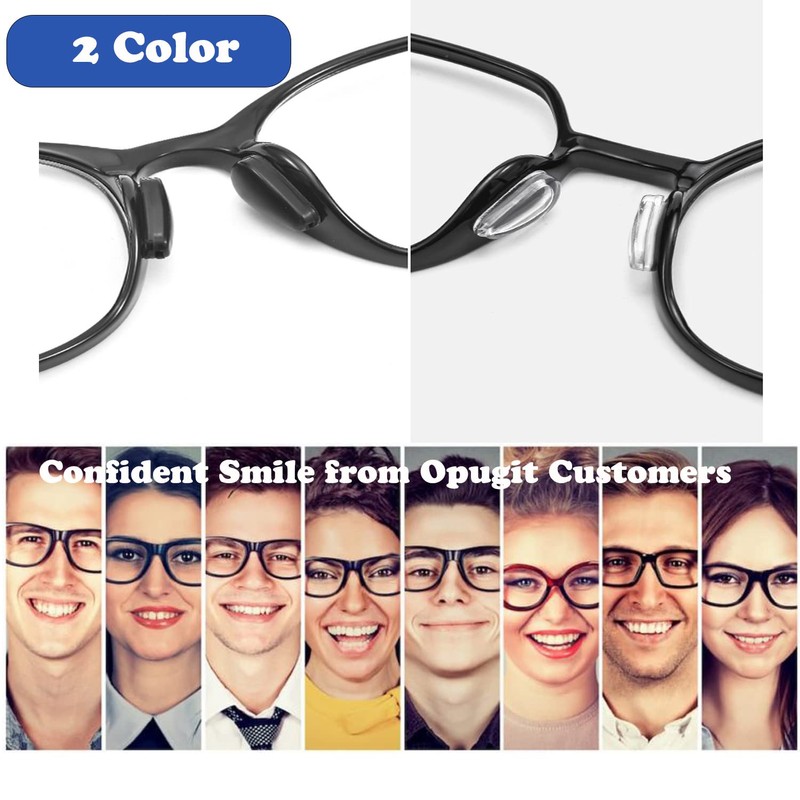 Eyeglass Nose Pads, Adhesive Anti Slip Eyeglasses Nose Grips with