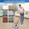 9-Pack Mop Head Replacements for ocedar, 1 Washable Floor Head