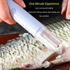 Electric Fish Scaler Automatic Handheld Quick Efficient ABS Stainless Steel