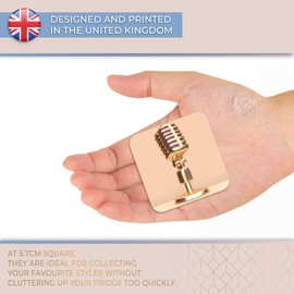 Destination Vinyl ltd Fridge Magnet - Microphone Radio Broadcast 16319