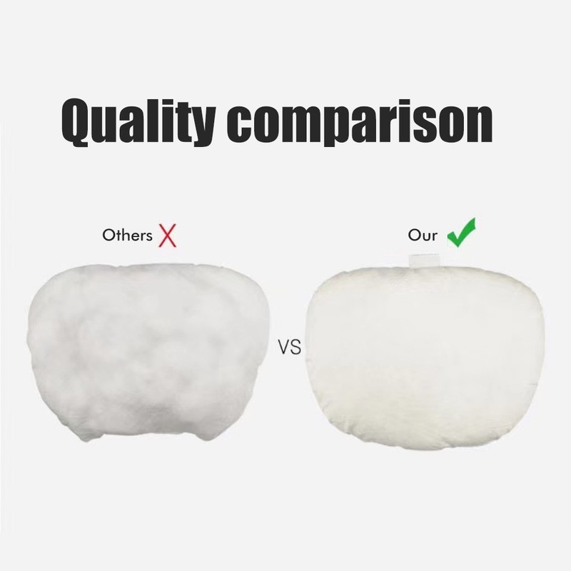 Car Neck Pillow Car Suede Headrest Cushion Support Pillow Compatible