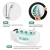 Secopad Non Slip Bathtub Stickers, 10 PCS Large Leaves Adhesive