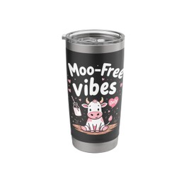 Vegan Cuisine Dairy-Free Advocates Plant-Based Lifestyle Stainless Steel Insulated Tumbler