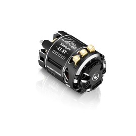 HOBBYWING XERUN-V10 G4R Brushless Motor [For 1/10 and 1/12] Hobby Wing, Radio Controlled XeRUN X-ylan, Brushless Motor, Heat Reduction, Heat Dissipation, Abrasion Resistant, Heat Resistant, Dual Sensor Ports (ROAR 21.5T [30401744])