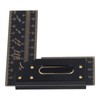 100mm Woodworking Scriber L Shape Square Ruler Aluminum Alloy Carpenter