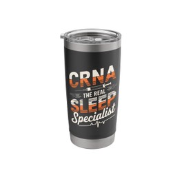 Anesthesia Doctor Anesthesiologist Design for CRNA Nurse Stainless Steel Insulated Tumbler