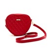 CONC CO403 nui. Sewn Shoulder Bag Heart Red