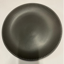 Threshold Stoneware Dinnerware Plates Set Of Four Ardencroft Gray