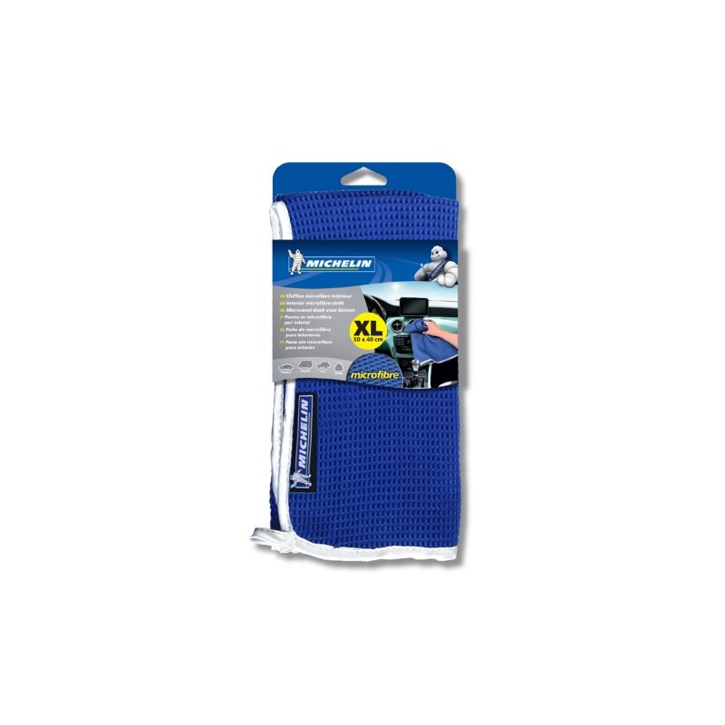 Michelin 009480 Microfibre Cloth for Car Interior, XL