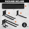 Heevir 11Pcs Garage Wall Mount Tool Storage Rack - Adjustable