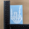 Slaced Skeleton Hands 4 Pack: Rock on Skeleton Hand Left