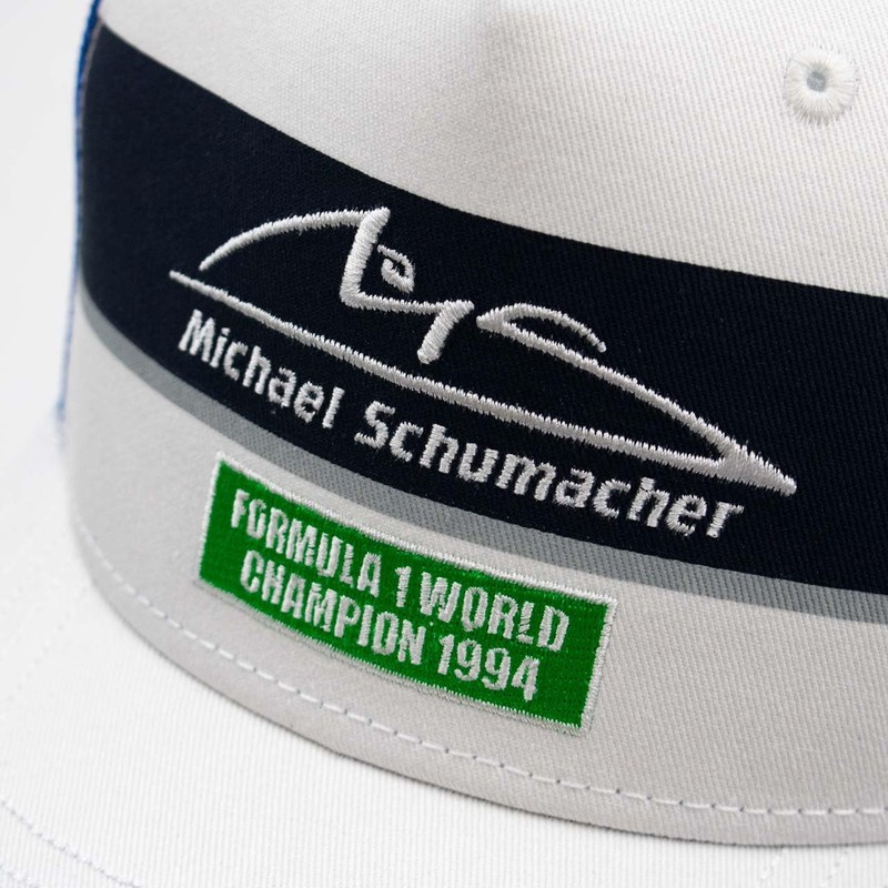 Michael Schumacher Trucker Cap World Champion 1994 White, blue/white