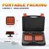 Aaiwa Wireless LED Rear Tail Lights Battery Operated USB Magnetic