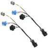 Vkinman 2pcs 22740620 Headlight Wiring Harness, Front Lamp Socket Wire