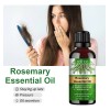Aceite Esencial De Romero Para El Crecimiento Del Cabello